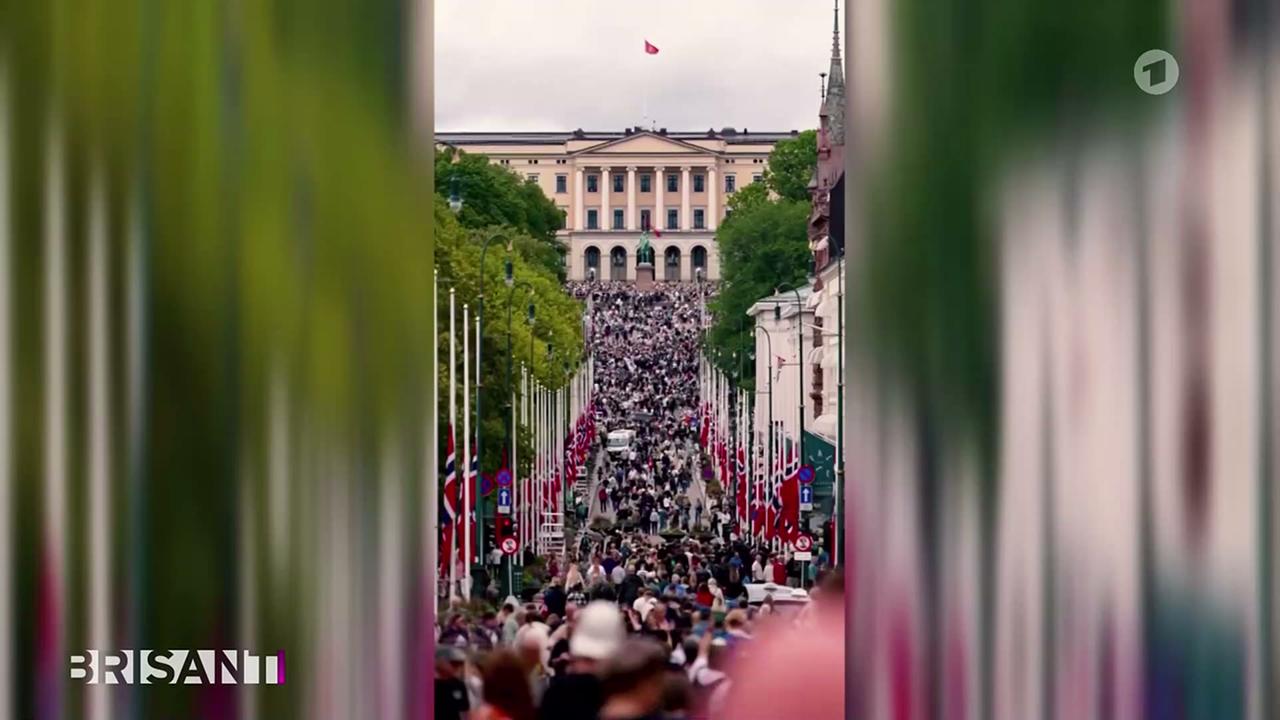 Trauer um König Harald: Zehntausende strömen nach Oslo