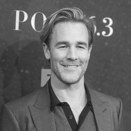 Schauspieler James Van Der Beek im Portrait